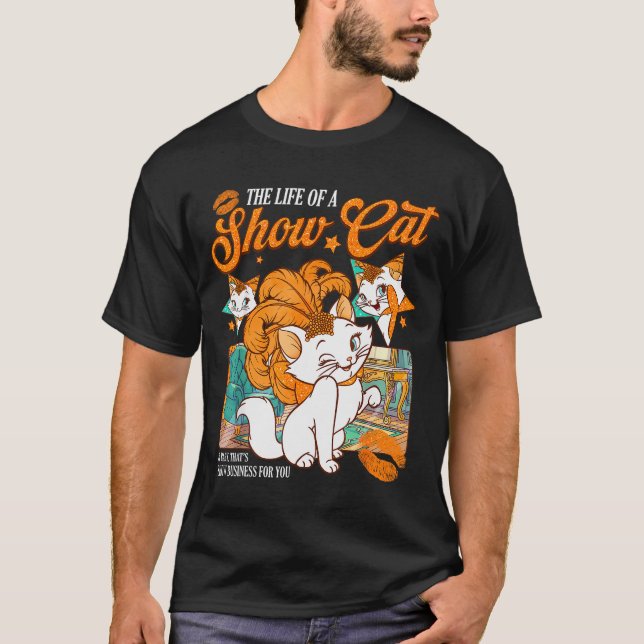 Cute Cat Era Life Of Showcat Cat Lover Country Mus T-Shirt (Front)