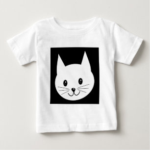 Cute Cat Face. Baby T-Shirt