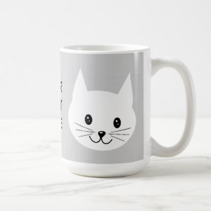 Cute Cat Face. Coffee Mug