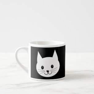 Cute Cat Face. Espresso Cup