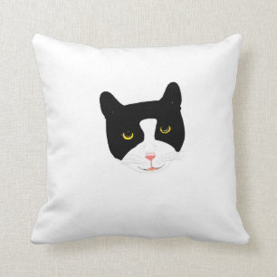 Cute Cat Face Pillow