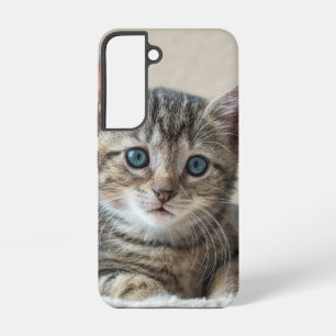 Cute Cat Face Samsung Galaxy Case