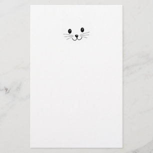 Cute Cat Face. Stationery
