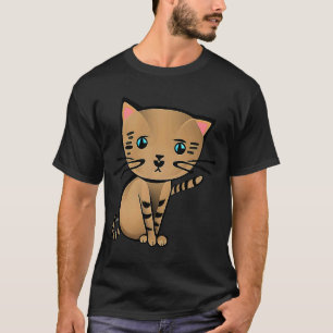 Cute Cat for Kitten for Men Women and Kids T-Shirt