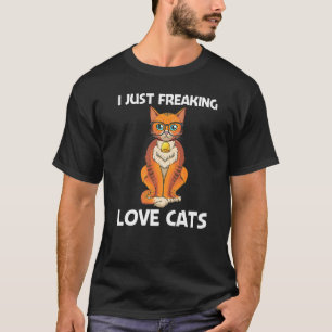 Cute Cat For Men Women Kitten Feline Pet Cat 3 T-Shirt