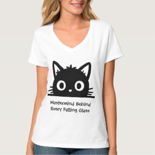 Cute Cat,Funny Cat,Black Cat T-Shirt