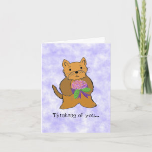 Cute Cat Get Well Soon Card