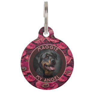 Cute Cat Gift Anemones Pet Tag
