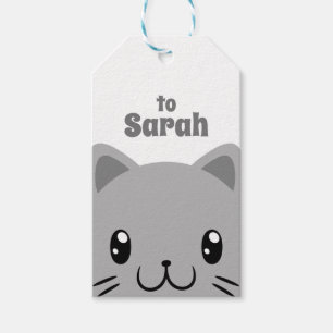 Cute Cat Gift Tags