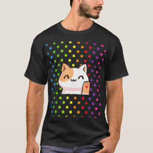CUTE CAT Gifts For Girls Cat Kawaii Kids Cat Stuff T-Shirt