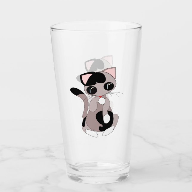 Cute Cat Glass (Front)