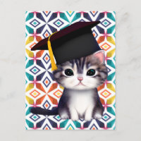 Cute Cat Graduation Day is a significant milestone