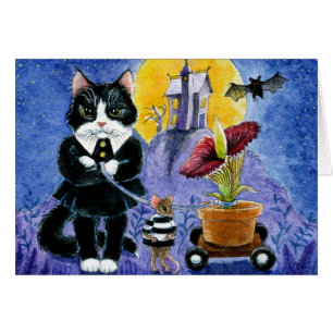 Cute Cat Halloween Haunted House