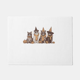 Cute Cat Halloween Kitty Halloween Animal Pet Men Doormat