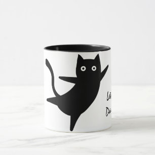 Cute Cat, Happy Cat Cat,Let's Dance, Modern Mug