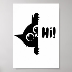 Cute Cat Hi Poster