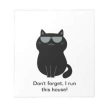 Cute Cat - I run this house