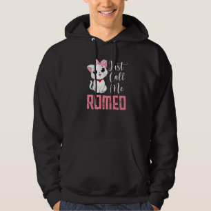 Cute Cat Just Call Me Romeo Happy Valentines Day 2 Hoodie