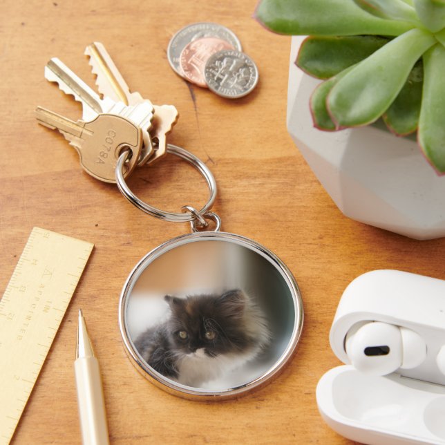 Cute Cat  Key Ring (Desk)