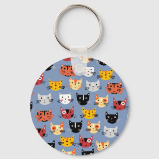 Cute Cat Key Ring