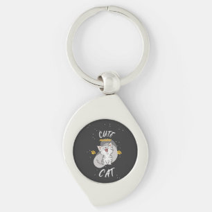 CUTE CAT KEY RING