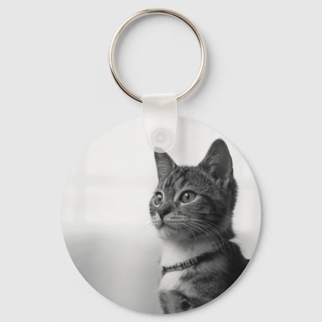 Cute Cat Key Ring (Front)