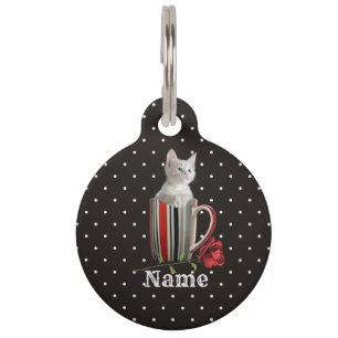 Cute Cat Kitten Pet Lovers Gift  Tag