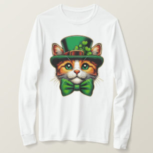 Cute cat/kitten Saint Patrick's Day T-Shirt