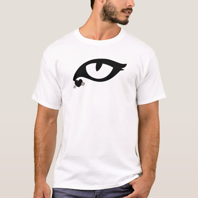 Cute Cat Love T-Shirt (Front)