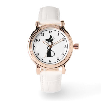 Cute Cat, Lovely Cat,Cat lady, Modern, Simple  Watch