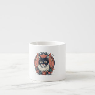 cute cat lover art design buy now  espresso cup