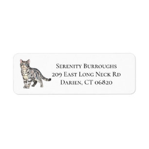 Cute Cat Lover Grey Tabby Tiger Kitten Kitty Mum