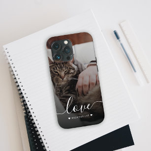 Cute Cat Lover Photo Case-Mate iPhone Case
