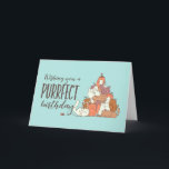 Cute Cat Lover Purrfect Birthday Funny Birthday Card<br><div class="desc">Wishing you a purrfect birthday. Funny,  humourous and sometimes sarcastic birthday cards for your family and friends. Get this fun card for your special someone. Visit our store for more cool birthday cards.</div>
