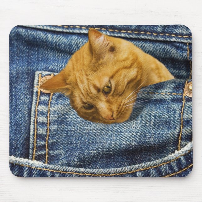 Cute Cat Lovers Keepsake gift Mouse Mat (Front)