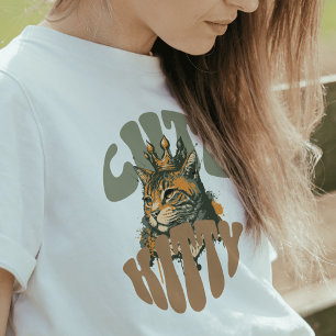 Cute Cat Lovers Queen Tri-Blend Shirt