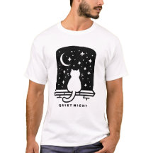 Cute Cat Low Energy T-Shirt Kawaii Cosy Design