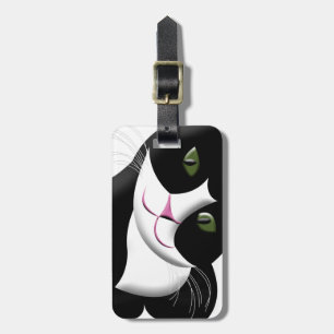 Cute Cat Luggage Tag