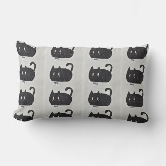 Cute Cat Lumbar Cushion