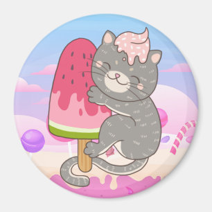 Cute Cat Magnet