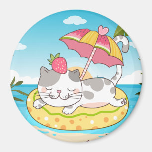 Cute Cat Magnet