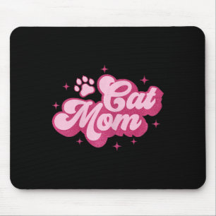 Cute Cat Mam Cat Mama Kitty Kitten Cat Mum  Mouse Mat
