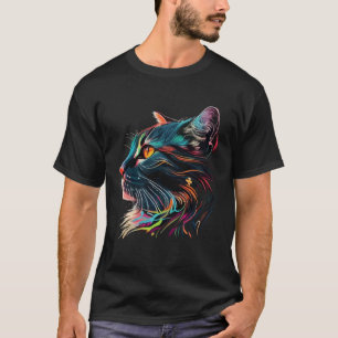 Cute cat moments Beautiful cat patterns for cat T-Shirt