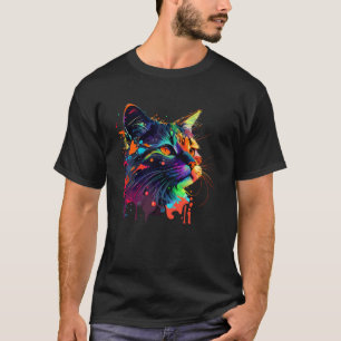 Cute cat moments Beautiful cat patterns for cat T-Shirt
