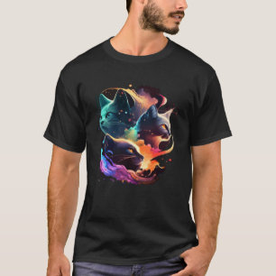 Cute cat moments Beautiful cat patterns for cat T-Shirt