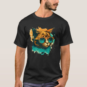 Cute cat moments Beautiful cat patterns for cat T-Shirt