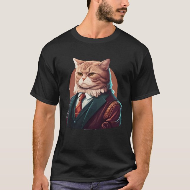 Cute cat moments Beautiful cat patterns for cat    T-Shirt (Front)