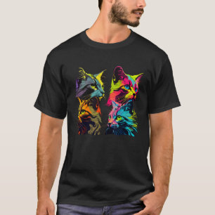 Cute cat moments Beautiful cat patterns for cat T-Shirt