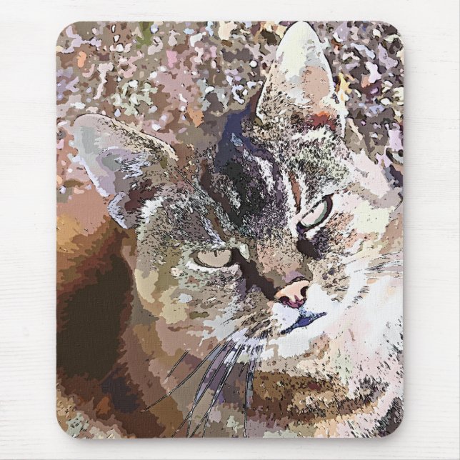 CUTE CAT MOUSE MAT (Front)