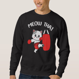 Cute Cat Muay Thai Sweatshirt